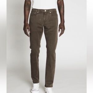 FRAME Brown L’homme Slim Jean Men’s Sz 32 Stretchy Soft